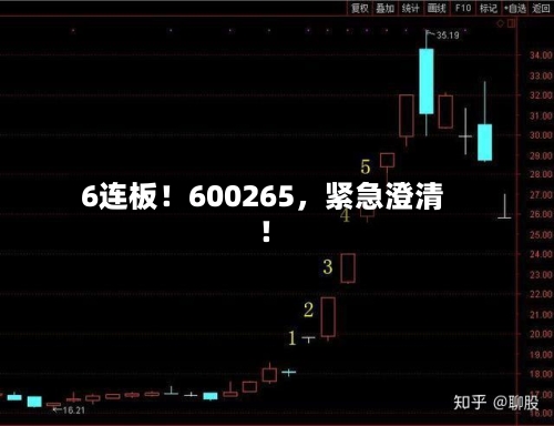 6连板！600265	，紧急澄清！-第3张图片