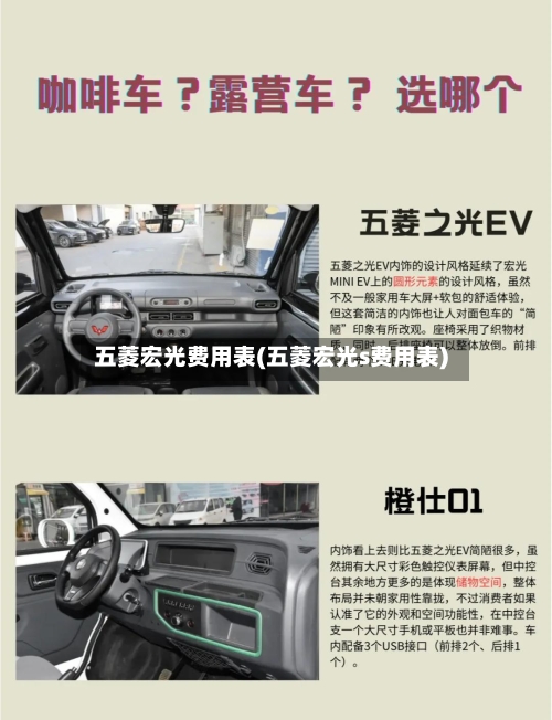 五菱宏光费用表(五菱宏光s费用表)-第2张图片