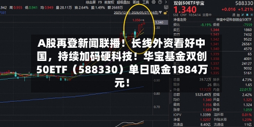 A股再登新闻联播！长线外资看好中国，持续加码硬科技！华宝基金双创50ETF（588330）单日吸金1884万元！-第2张图片